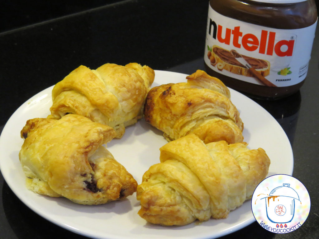 Mini cornetti alla nutella – YOUCOOKIT